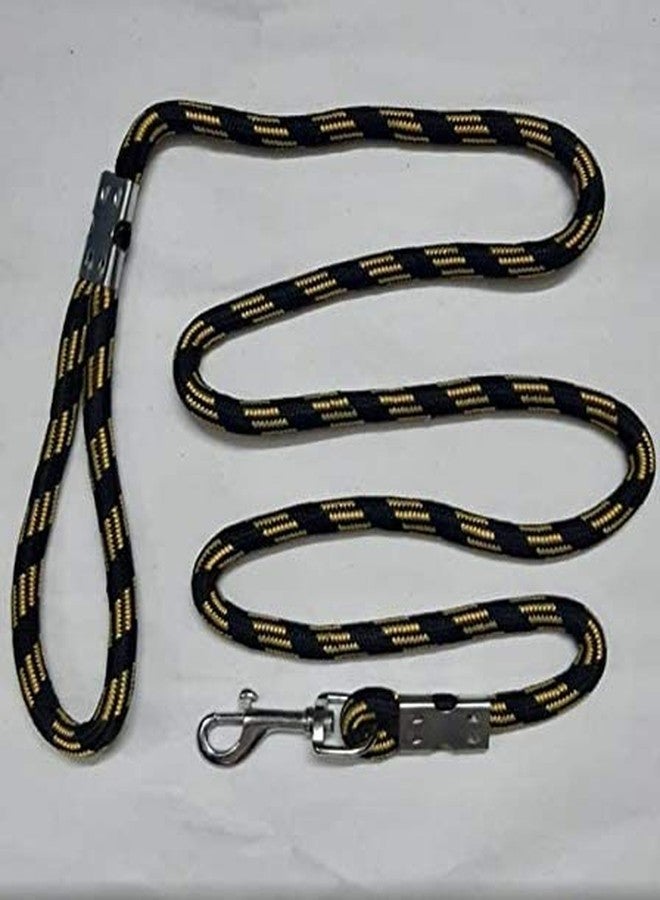 D&C PAWS Roap Leash (48-60) Inches Nylon Rope Leash Medium (15MM) Heavy Rope Leash with Hook (Color May Vary) - Image 2